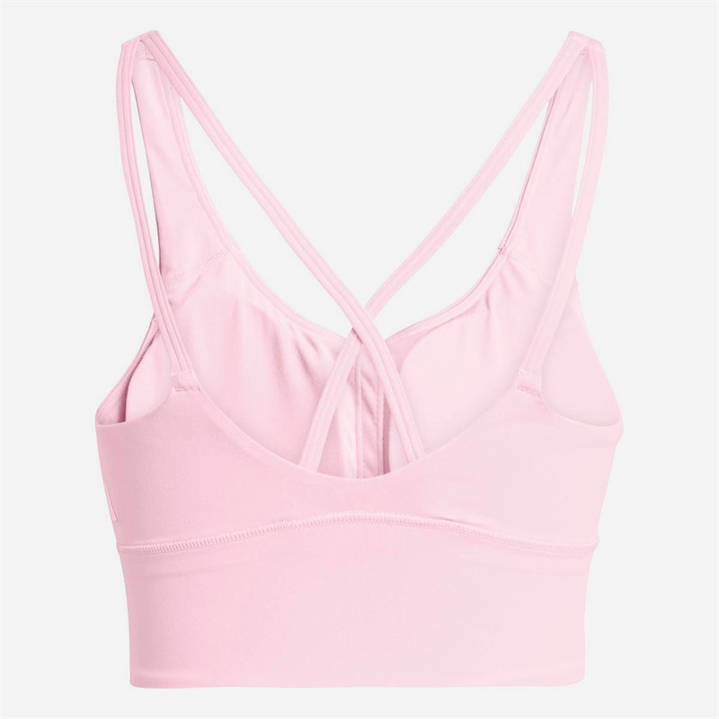 adidas Dame 3 Striber Studio All Me Let Støtte Sports BH True Pink