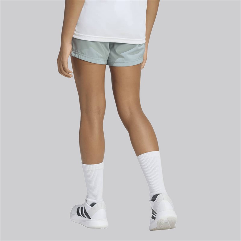 adidas Junior Piger Træn Essentielle 3-Striber Shorts Wonder Sage/Hvid