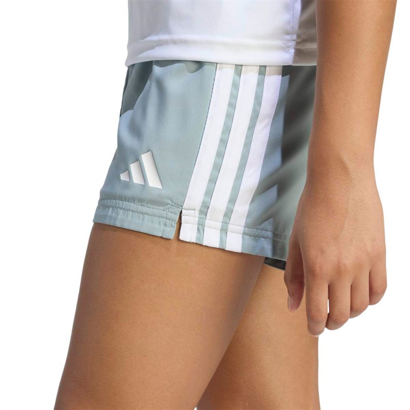 adidas Junior Piger Træn Essentielle 3-Striber Shorts Wonder Sage/Hvid