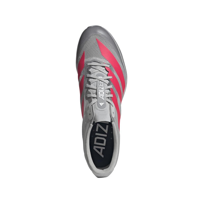 adidas Adizero Prime SP4 Sprinting Bahnschuhe Grey Two/Lucid Red/Silver Metallic