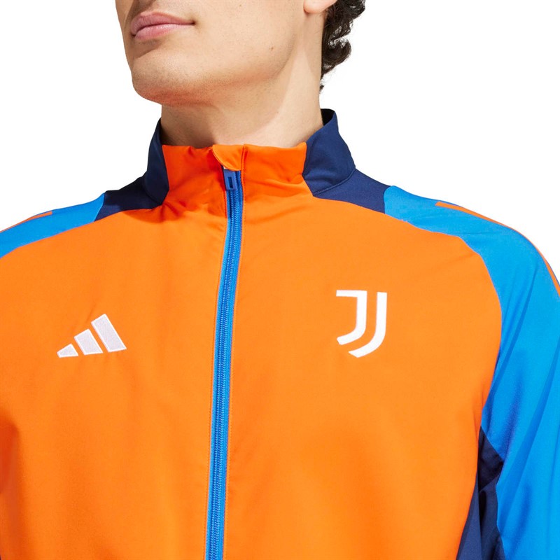 adidas Herre JFC Juventus Tiro 24 Konkurrence Præsentations Tracktop Team Orange