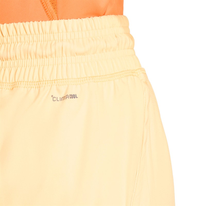 adidas Damen Club Climacool Shorts Ice Tangerine