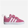 adidas Kleinkind Mädchen VS Pace 2.0 Klettverschluss Turnschuhe Pink Fusion/Cloud White/Clear Pink