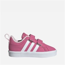 adidas Kleinkind Mädchen VS Pace 2.0 Klettverschluss Turnschuhe Pink Fusion/Cloud White/Clear Pink