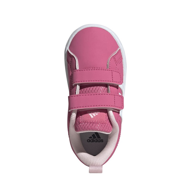 adidas Kleinkind Mädchen VS Pace 2.0 Klettverschluss Turnschuhe Pink Fusion/Cloud White/Clear Pink