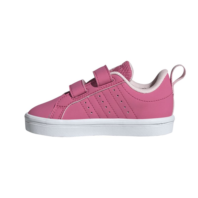 adidas Kleinkind Mädchen VS Pace 2.0 Klettverschluss Turnschuhe Pink Fusion/Cloud White/Clear Pink