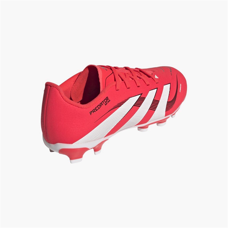 adidas Junior Predator League Pure Victory Pack MG Multi Ground Football Boots Lucid Red/Cloud White/Core Black