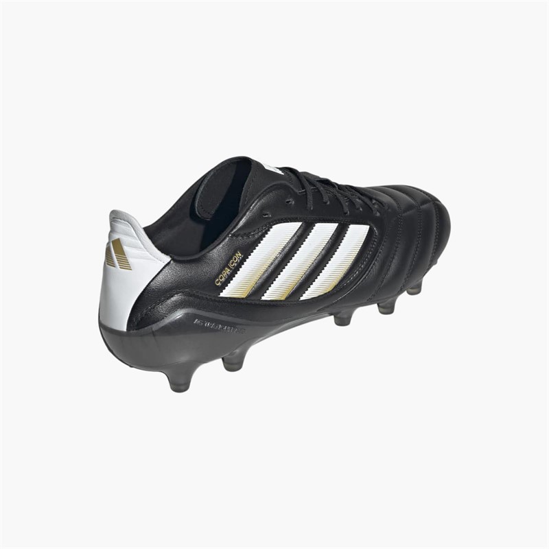 adidas Herren Copa Icon 2 Elite FG/AG Rasen / Kunstrasen Fußballschuhe Core Black/Cloud White/Gold Metallic