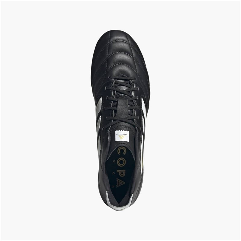 adidas Herren Copa Icon 2 Elite FG/AG Rasen / Kunstrasen Fußballschuhe Core Black/Cloud White/Gold Metallic