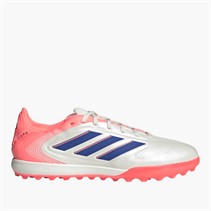 adidas Mens Copa Pure 3 Pro Coral Blaze Pack TF Astro Football Boots Off White/Lucid Blue/Signal Coral