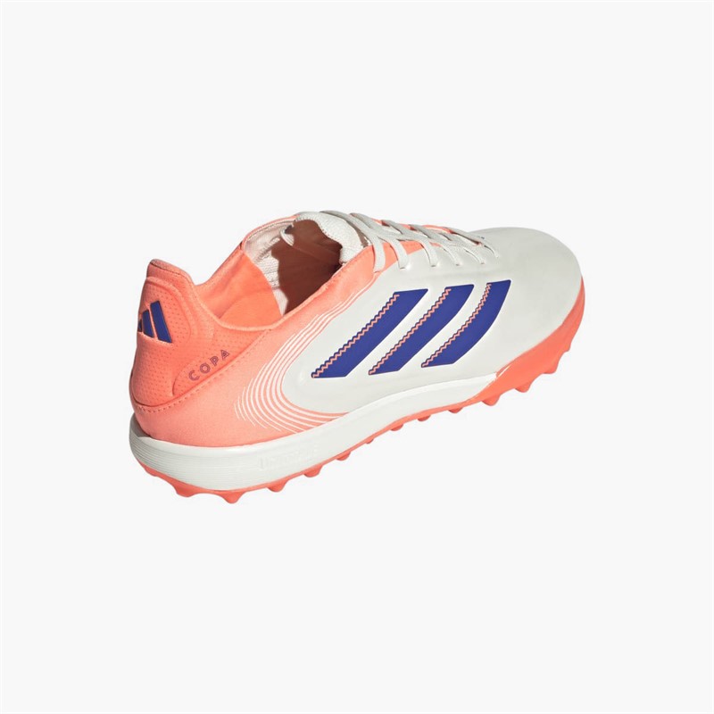 adidas Mens Copa Pure 3 Pro Coral Blaze Pack TF Astro Football Boots Off White/Lucid Blue/Signal Coral