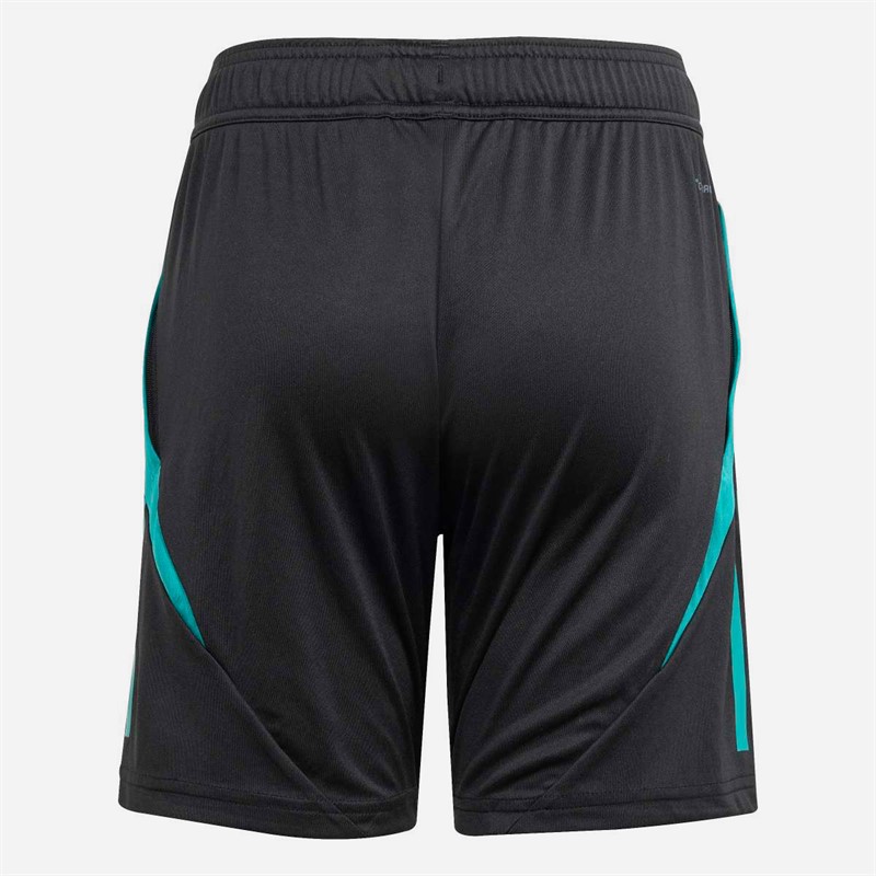 adidas Junior NZR New Zealand All Blacks Træningsshorts All Black/Pure Teal
