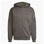 adidas Herren Future Icons 3 Streifen durchgehender Reißverschluss Hoodie Putty Beige