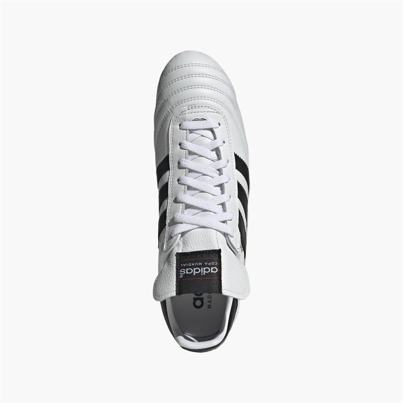 adidas Herren Copa Mundial FG Kunstrasen Fussball Schuhe Cloud White/Core Black/Gold Metallic