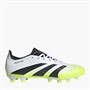 adidas Herren Predator League MG Multi Ground Fussball Schuhe Cloud White/Core Black/Lucid Lemon