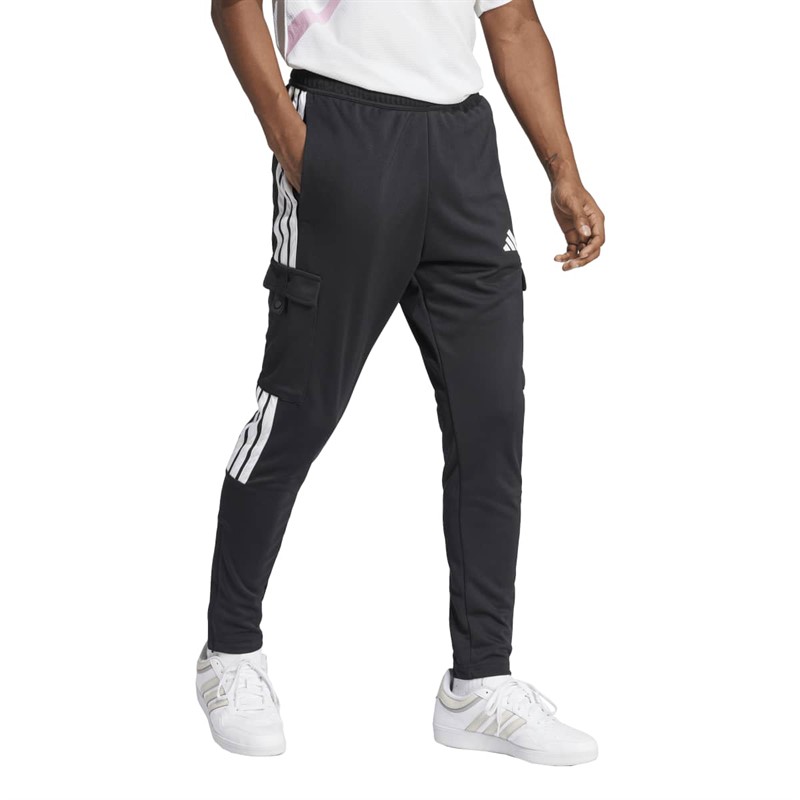 adidas Herren Haus Von Tiro Cargo Sporthosen Schwarz/Weiß