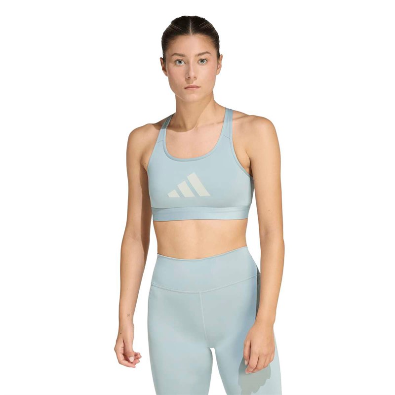 adidas Dame Primeliftreact Grafisk Let Støtte Sportsbh Wonder Sage