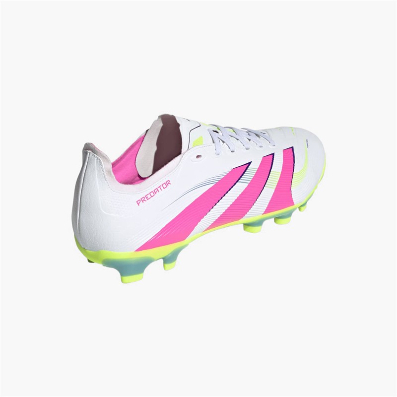adidas Herren Predator League Celestial Victory Pack MG Multi Ground Fußballschuhe Cloud White/Lucid Pink/Lucid Lemon
