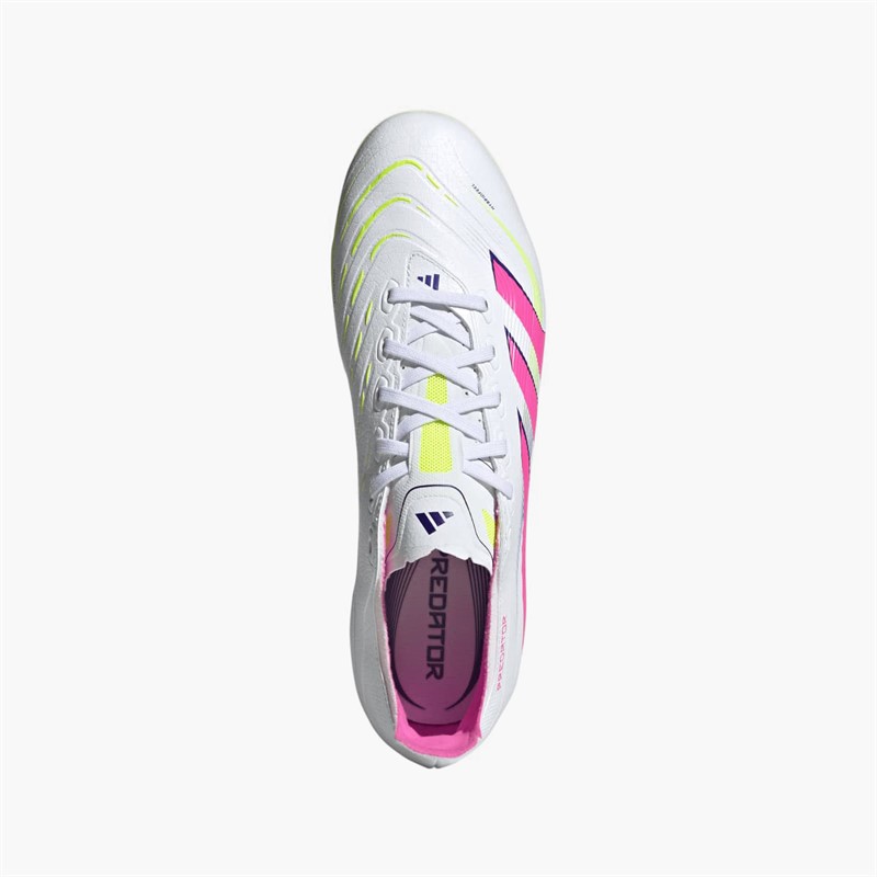 adidas Herren Predator League Celestial Victory Pack MG Multi Ground Fußballschuhe Cloud White/Lucid Pink/Lucid Lemon
