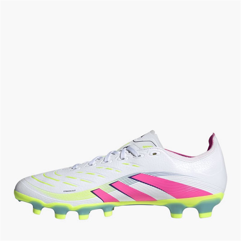 adidas Herren Predator League Celestial Victory Pack MG Multi Ground Fußballschuhe Cloud White/Lucid Pink/Lucid Lemon