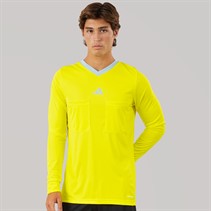 adidas Mens Referee 22 Long Sleeve Jersey Bright Yellow