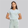 adidas Junior Mädchen Essentials T Shirt Wonder Sage/Weiß