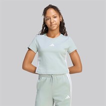 adidas Junior Mädchen Essentials T Shirt Wonder Sage/Weiß