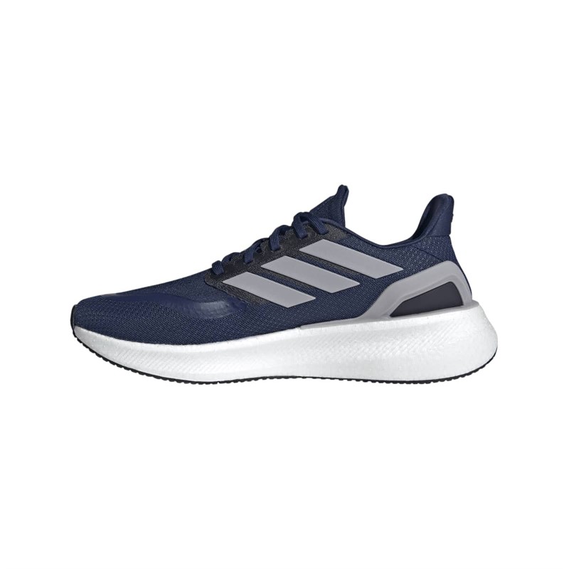 adidas Mens Pureboost 5 Neutral Running Shoes Dark Blue/Glory Grey/Core Black