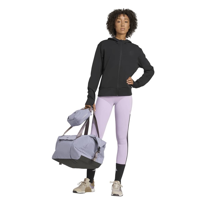 adidas Damen Optime 3 Streifen Leggings Powder Plum