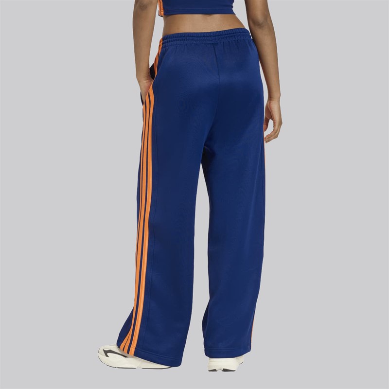 adidas Dame Stadion 3-Stripes Træningsbukser Dark Blue/Pure Orange/Off White