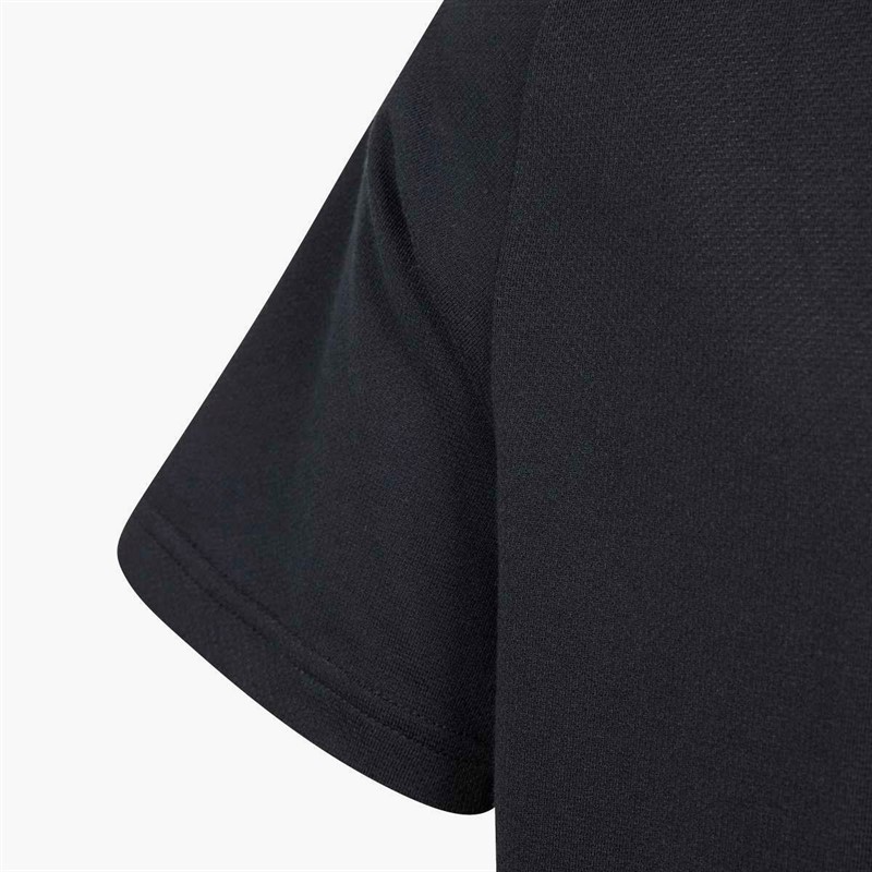 adidas Drenge Junior Tiro 24 Konkurrence Polo Shirt Sort/Team Dark Grey