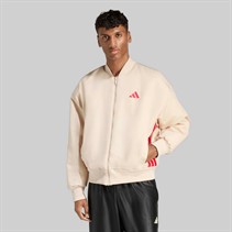 adidas Herren Stadion Bomber Jacke Crystal Linen