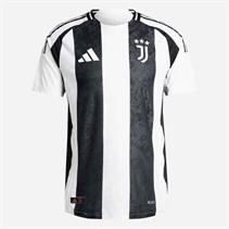 adidas Herren JFC Juventus 24/25 Heim Authentisches Trikot Weiß/Schwarz