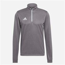 adidas Herren Entrada 22 1/4 Zip Training Top Team Grey Four