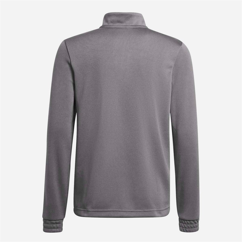 adidas Herren Entrada 22 1/4 Zip Training Top Team Grey Four