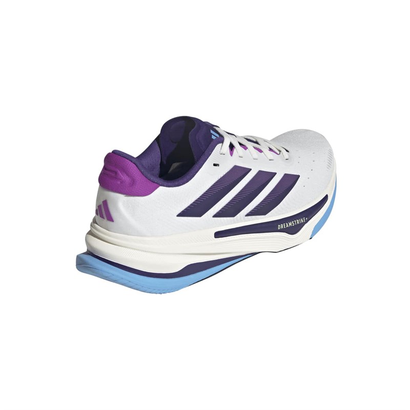 adidas Damen Supernova Prima 2 Neutrale Laufschuhe Cloud White/Collegiate Purple/Semi Blue Burst
