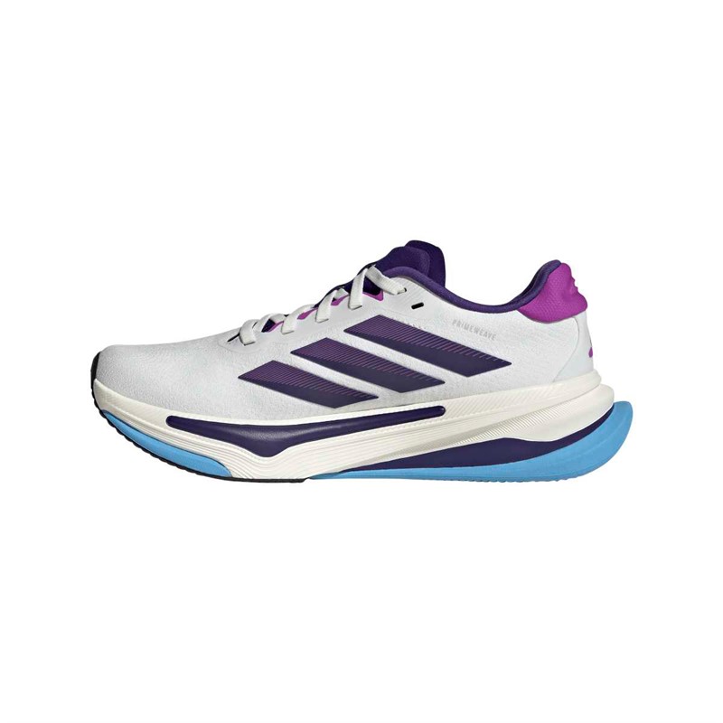 adidas Damen Supernova Prima 2 Neutrale Laufschuhe Cloud White/Collegiate Purple/Semi Blue Burst