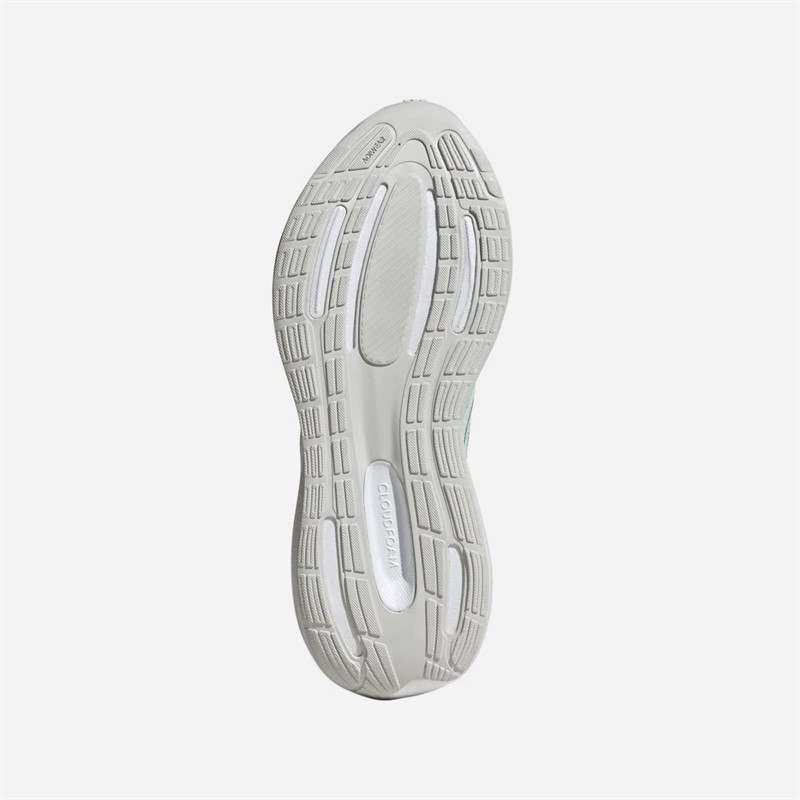 adidas Womens Runfalcon 3 Neutral Running Shoes Cloud White/Pulse Mint/Blue Dawn