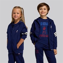 adidas Børn X Marvel Spider Man Træningsbluse Dark Blue/Off White