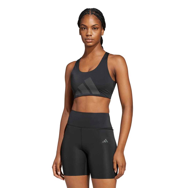 adidas Dame Primeliftimpact Hiit Medium Support Sports BH Sort