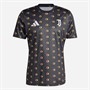 adidas Herre JFC Juventus 24/25 Pre Match Trøje Sort
