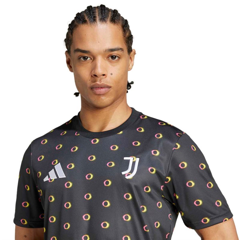 adidas Herre JFC Juventus 24/25 Pre Match Trøje Sort