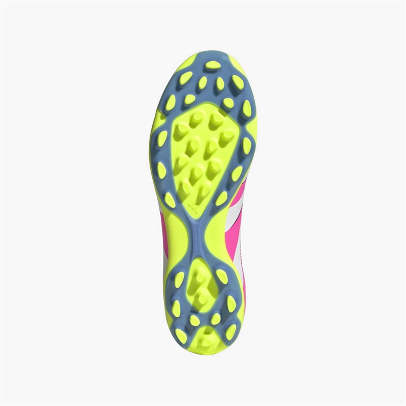 adidas Herre Predator League Celestial Victory Pak AG Kunstgræs Fodboldstøvler Cloud White/Lucid Pink/Lucid Lemon