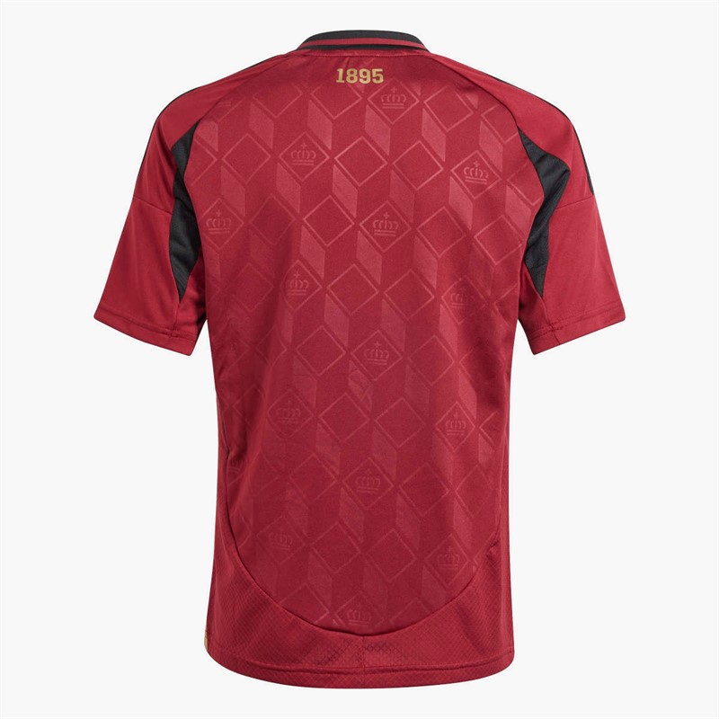 adidas Junior RBFA Belgium 2024 Home Jersey Tech Copper Blue