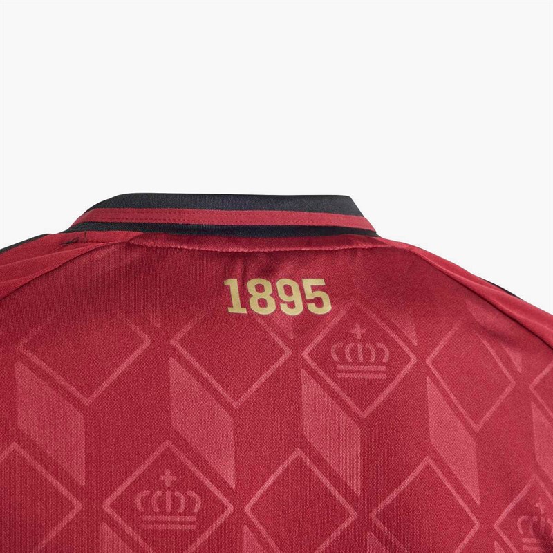 adidas Junior RBFA Belgium 2024 Home Jersey Tech Copper Blue