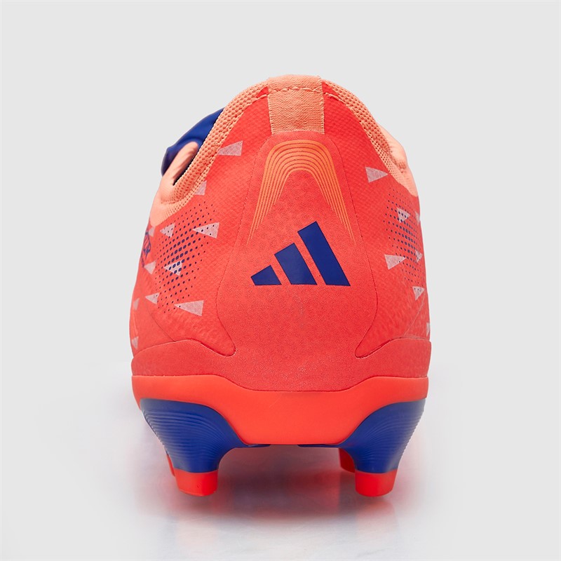 adidas Mens Predator Pro Fold-Over Tongue Coral Blaze Pack MG Multi Ground Football Boots Signal Coral/Cloud White/Beam Orange