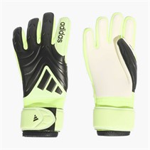 adidas Junior Copa League Goalkeeper Gloves Black/Black/Lucid Lemon