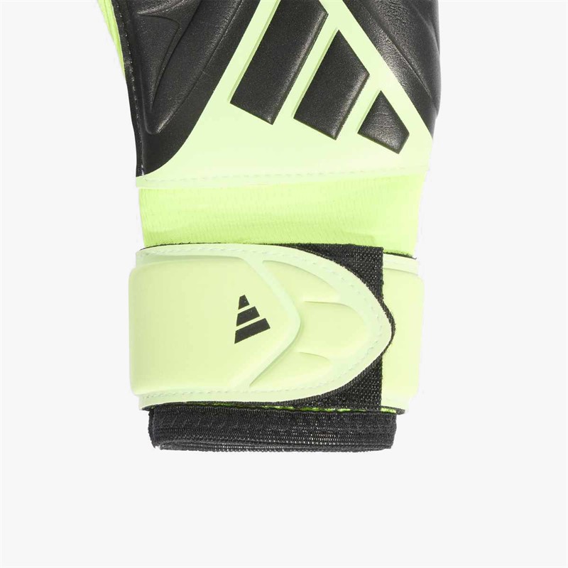 adidas Junior Copa League Goalkeeper Gloves Black/Black/Lucid Lemon