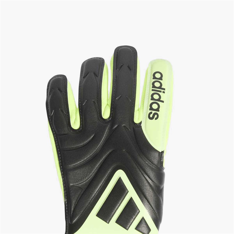 adidas Junior Copa League Goalkeeper Gloves Black/Black/Lucid Lemon