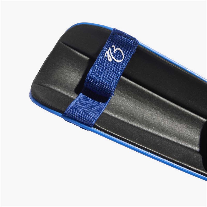adidas Junior Jude Bellingham Match Shin Guards Black/Royal Blue/Glow Blue